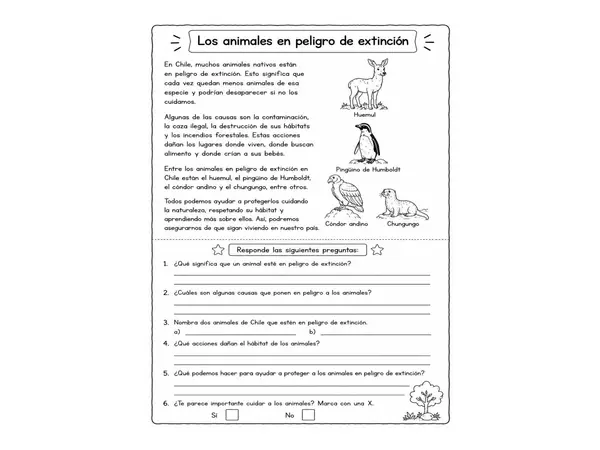 Animales en peligro de extinción 