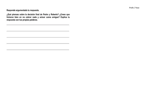 Test de entrada / Comprensión lectora 