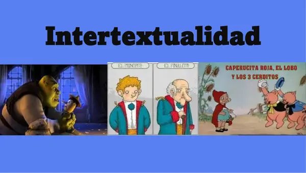INTERTEXTUALIDAD ¿QUÉ ES?
