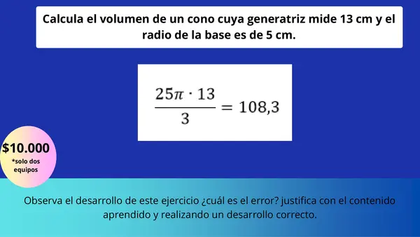 "Ahora caigo" versión matemática