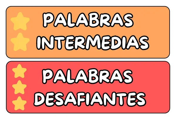 TARJETAS PANEL DE VOCABULARIO