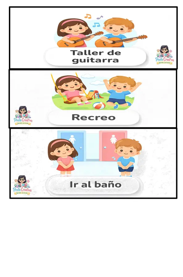 Pictogramas Asignaturas y más