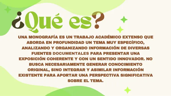 La monografía-electivo de lectura y escritura especializada.
