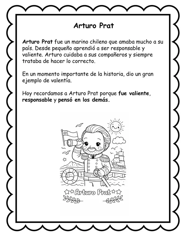 Personajes de Chile para 1° Básico – Lecturas y Actividades de Comprensión Lectora