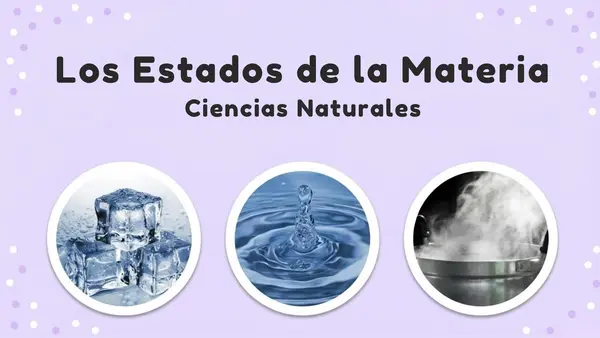PRESENTACIÓN ESTADOS DE LA MATERIA 
