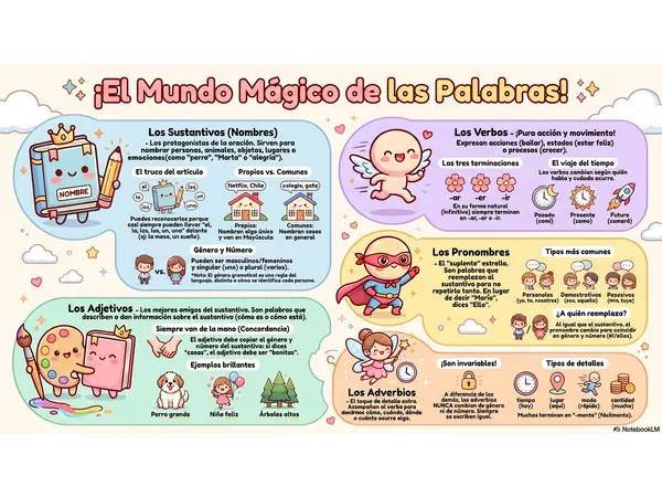 El mundo mágico de las palabras