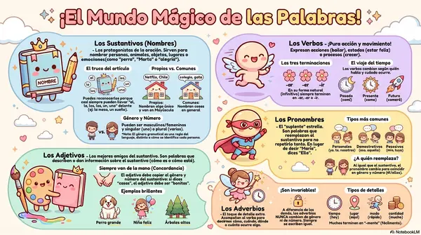 El mundo mágico de las palabras
