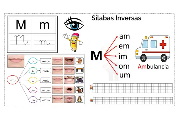 Material Letra M