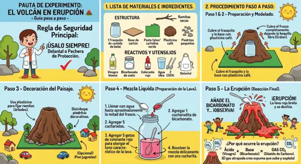 Experimento el volcán