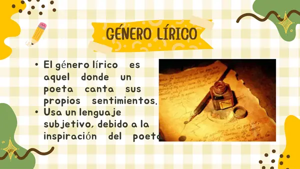 ¿Qué es el género lírico?