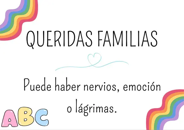 Bienvenidos a un nuevo año escolar