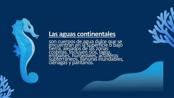 aguas oceanicas y continentales 