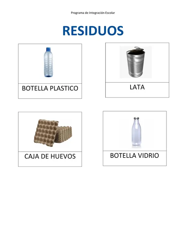 RESIDUOS Y DESECHOS 