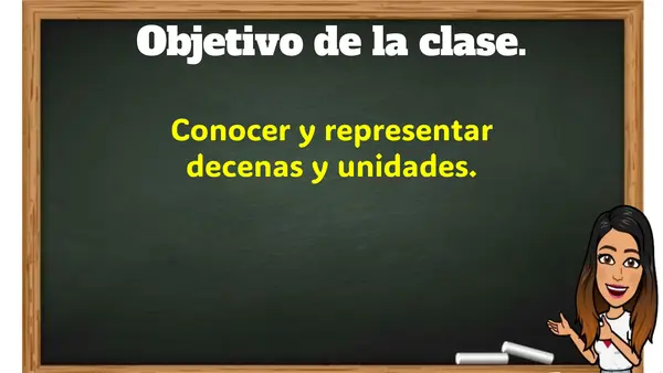 Reconocer unidades y decenas