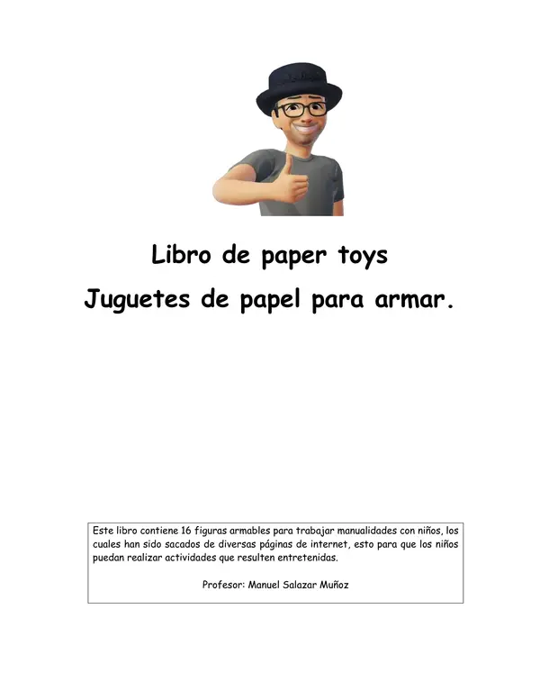 Libro de paper toys