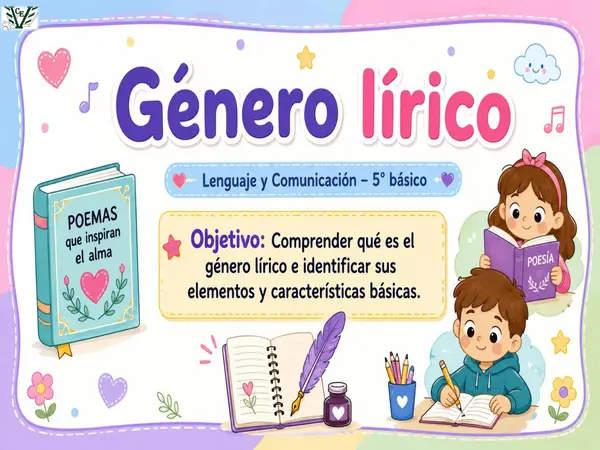 PPT GÉNERO LÍRICO. 
