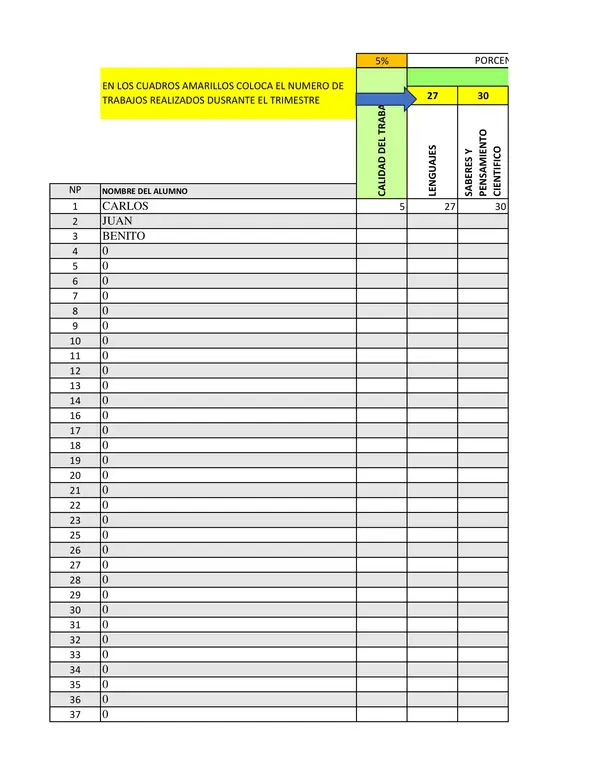 EVALUADOR PARA ALUMNOS DE PRIMARIA