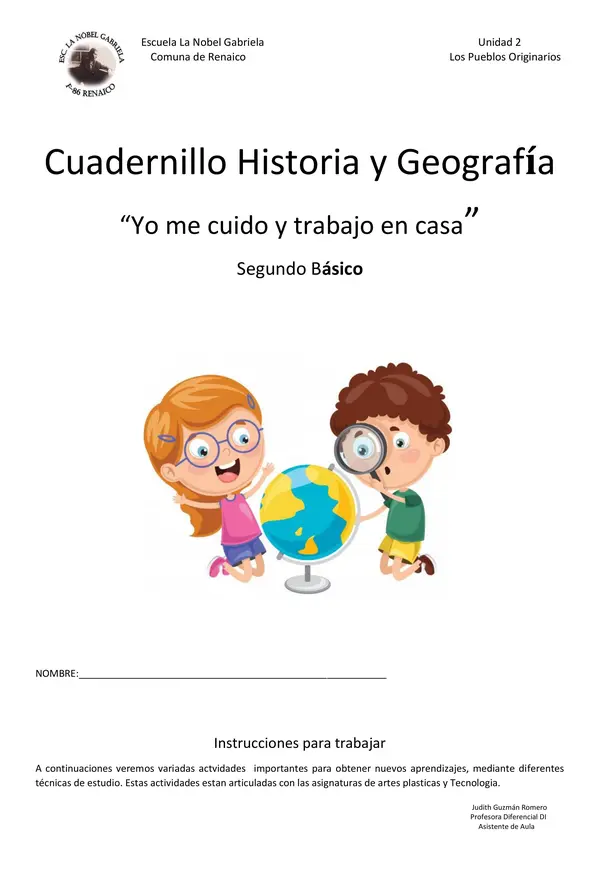 Cuadernillo Historia 2°básico