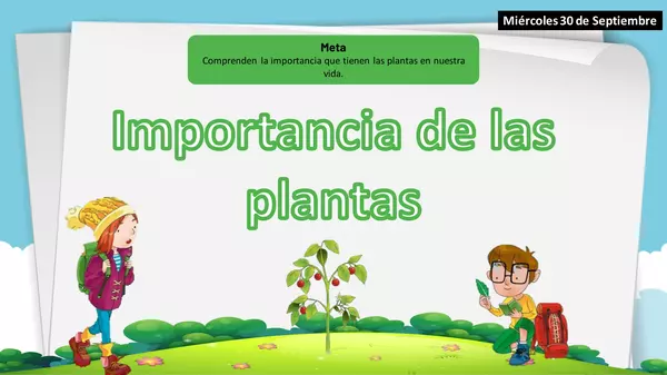 Importancia de las plantas