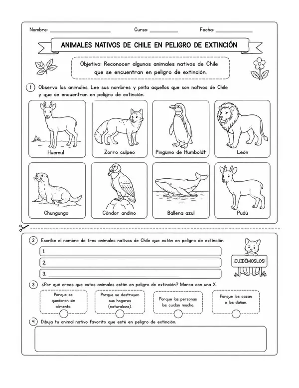 Animales en peligro de extinción 