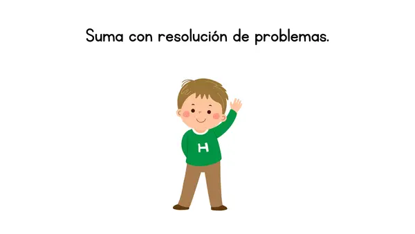 Suma con resolución de problemas 2 básico