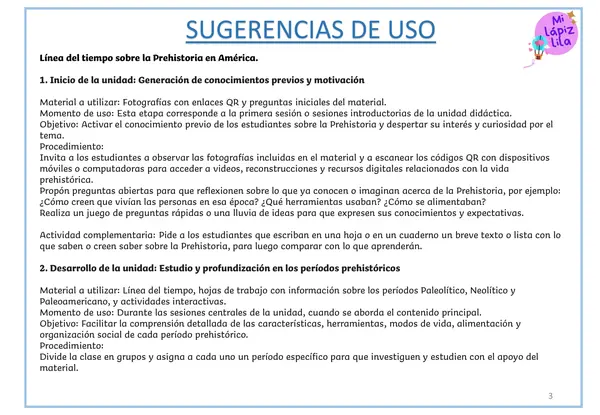 PREHISTORIA EN OCCIDENTE Y AMÉRICA