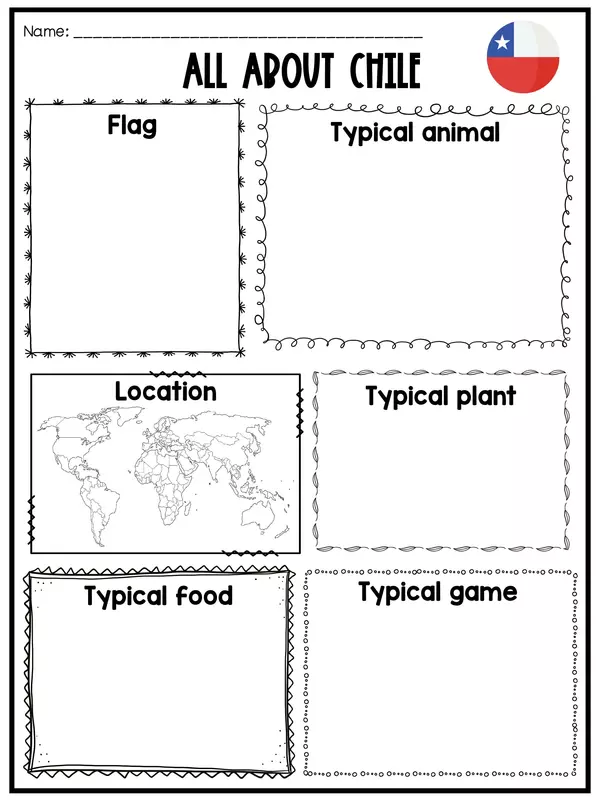Worksheet: All about Chile