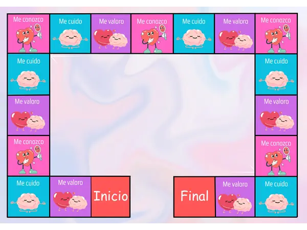 Juego Socioemocional de autoestima y valoración.