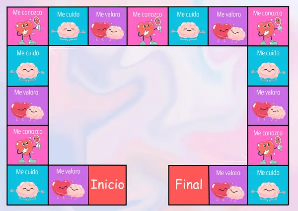 Juego Socioemocional de autoestima y valoración.