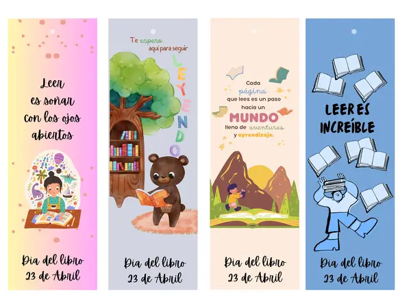 Separadores Día del libro