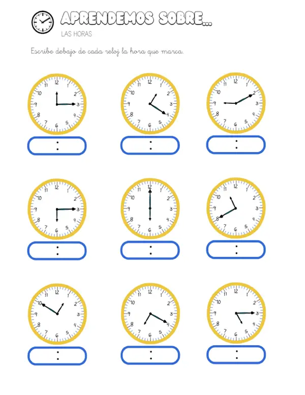 Guías "Las horas"