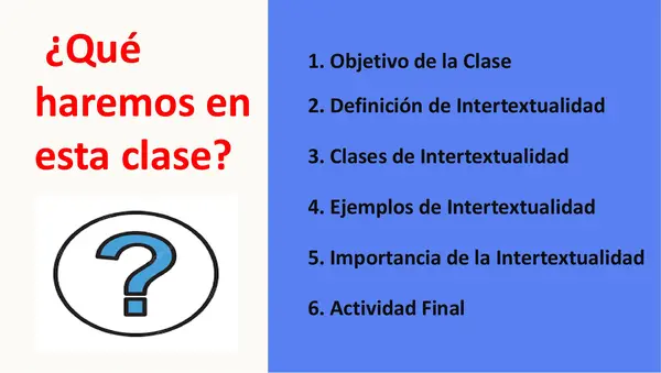 INTERTEXTUALIDAD ¿QUÉ ES?