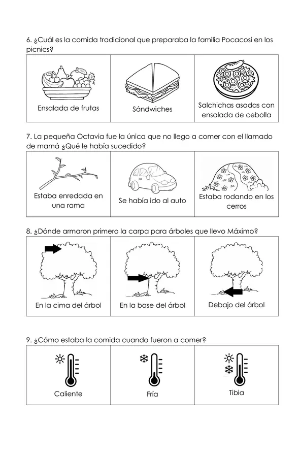 Prueba libro "Un paseo al campo"