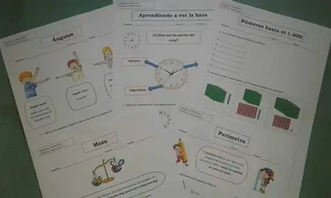 Guías matemática 3° básico