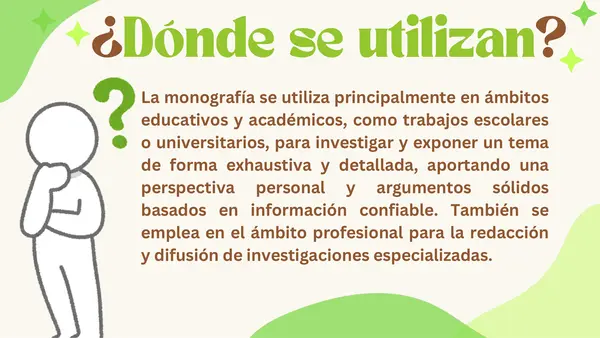 La monografía-electivo de lectura y escritura especializada.
