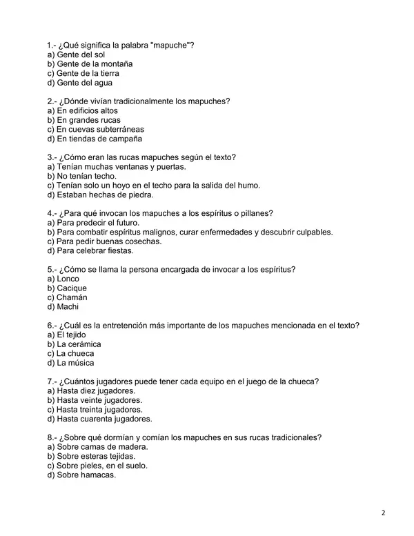 Evaluación textos informativos, comprensión lectora y modelo RIC - 5° Básico