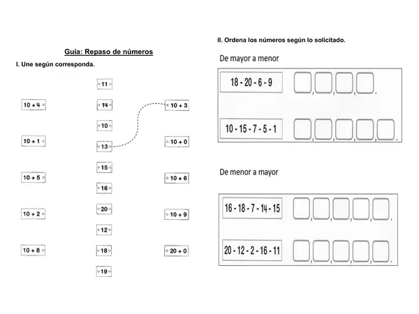 Números hasta el 30