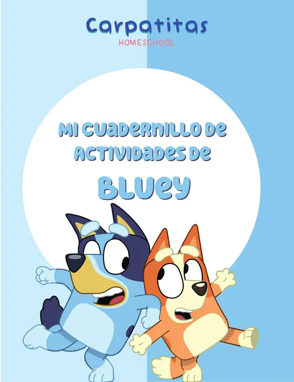 Cuadernillo de Actividades de Bluey en Español