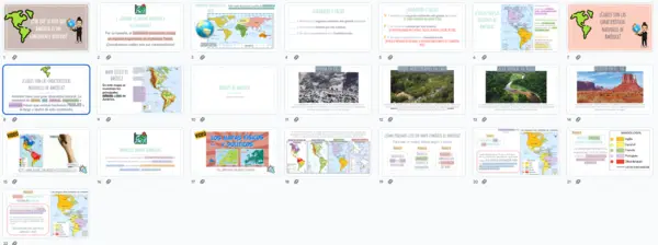 Paisajes de América: climas, recursos y diversidad continental (4° básico)