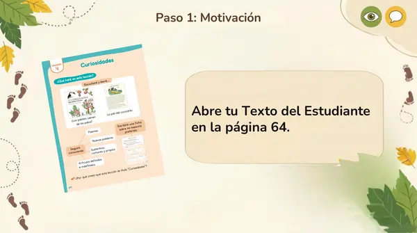 Leccion 4 "Curiosidades" 2° Básico Leo Primero