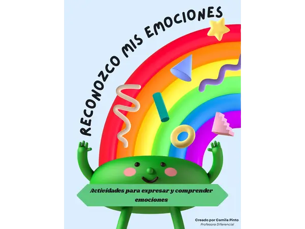 Reconozco mis emociones | Cuadernito socioemocional imprimible