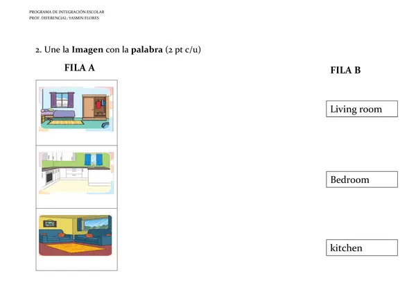 GUIA DEL HOGAR EN INGLES