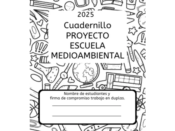 Cuadernillo proyecto escolar