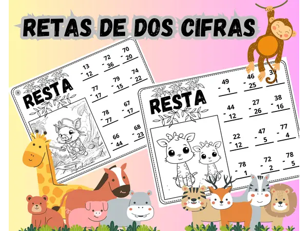 restas de dos cifras