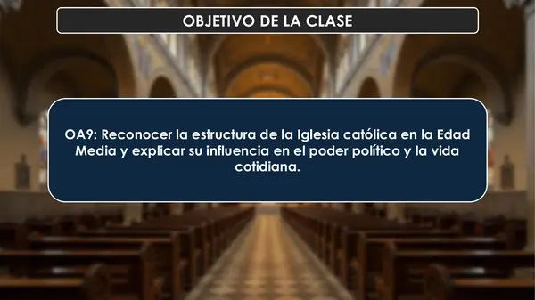 Rol de la Iglesia Edad Media