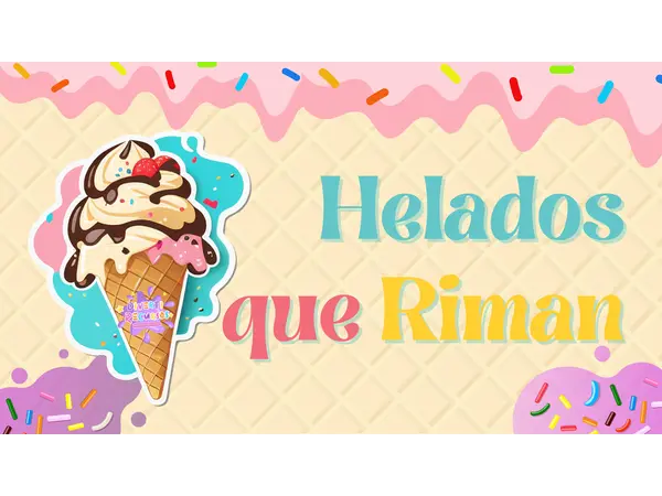 Helados de rimas