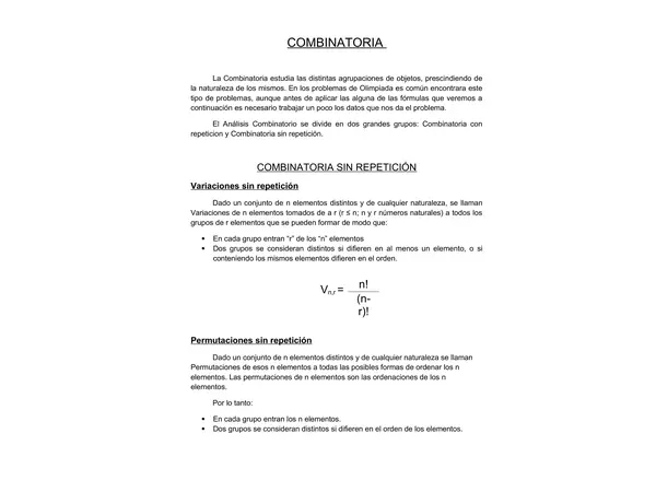 Apunte Combinatoria