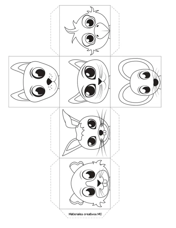 CUBOS DE ANIMALES