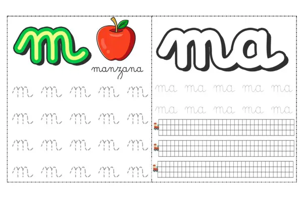 Material Letra M