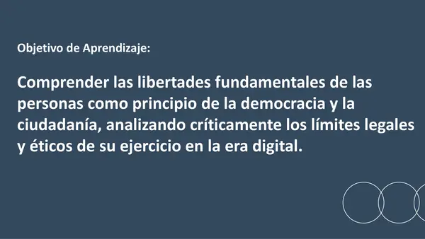 Clase N°4 Ed Ciudadana 3° Medio Unidad 1 Libertades fundamentales y poder